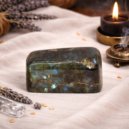 Madagascar Labradorite Medium Stone - Luna Temple