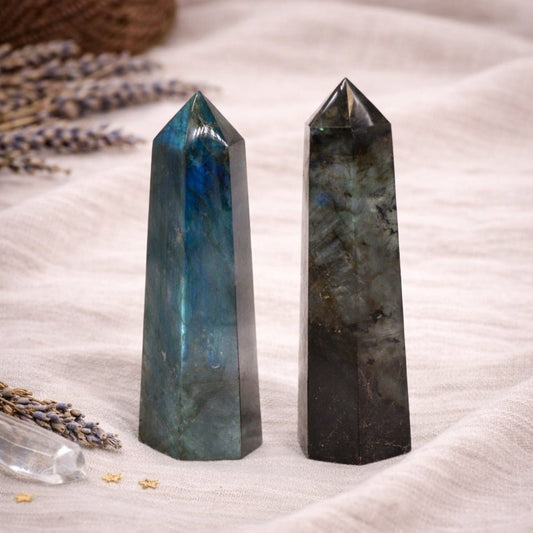 Madagascar Labradorite Point - Luna Temple
