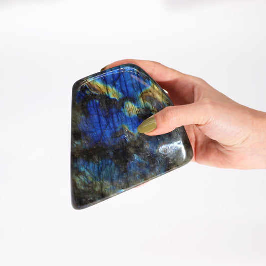 Madagascar Labradorite Statement Stone - Luna Temple