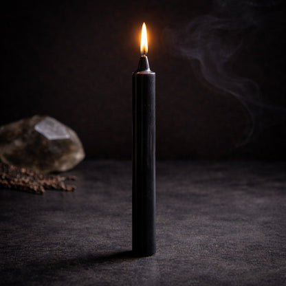 Magic Candles - Manifestation - Black - Pack of 12 - Luna Temple