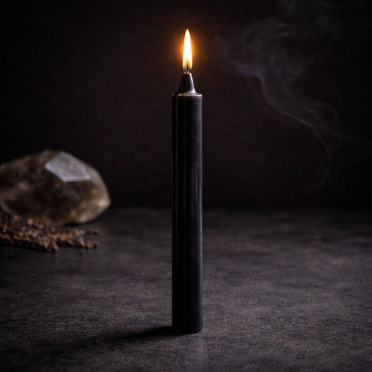 Magic Candles - Manifestation - Black - Pack of 12 - Luna Temple