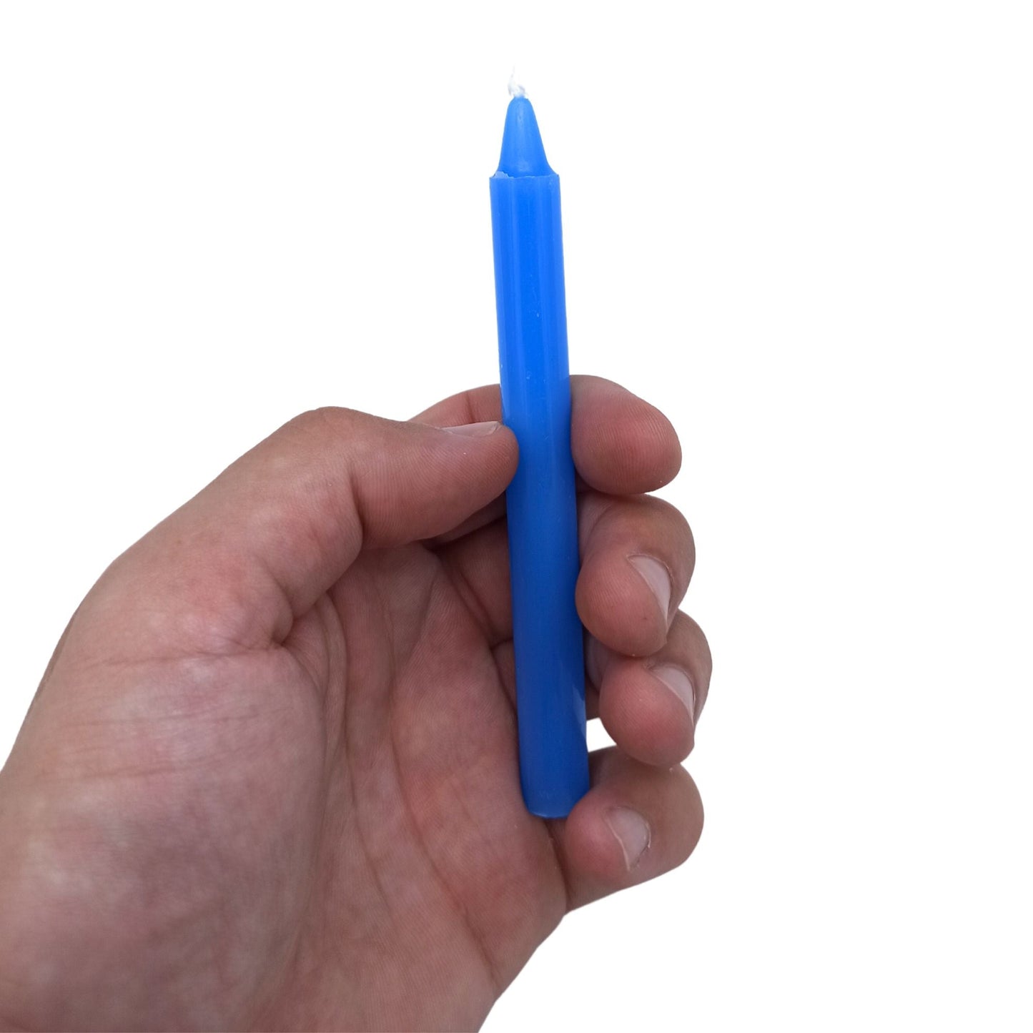 Magic Candles - Manifestation - Blue - Throat Chakra - Pack of 12 - Luna Temple