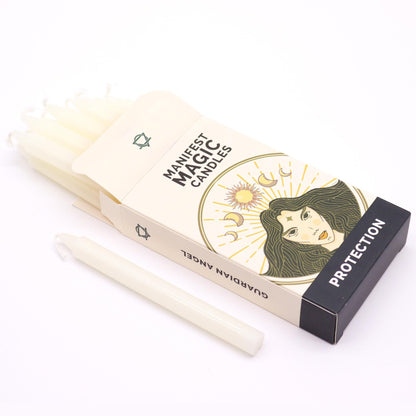 Magic Candles - Manifestation - Ivory - Pack of 12 - Luna Temple