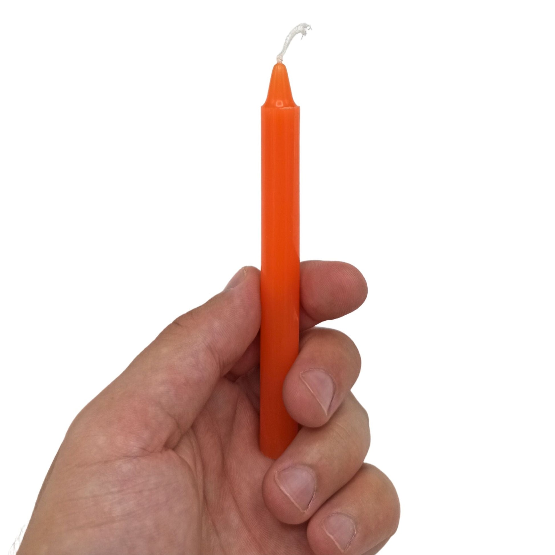Magic Candles - Manifestation - Orange - Sacred Chakra - Pack of 12 - Luna Temple