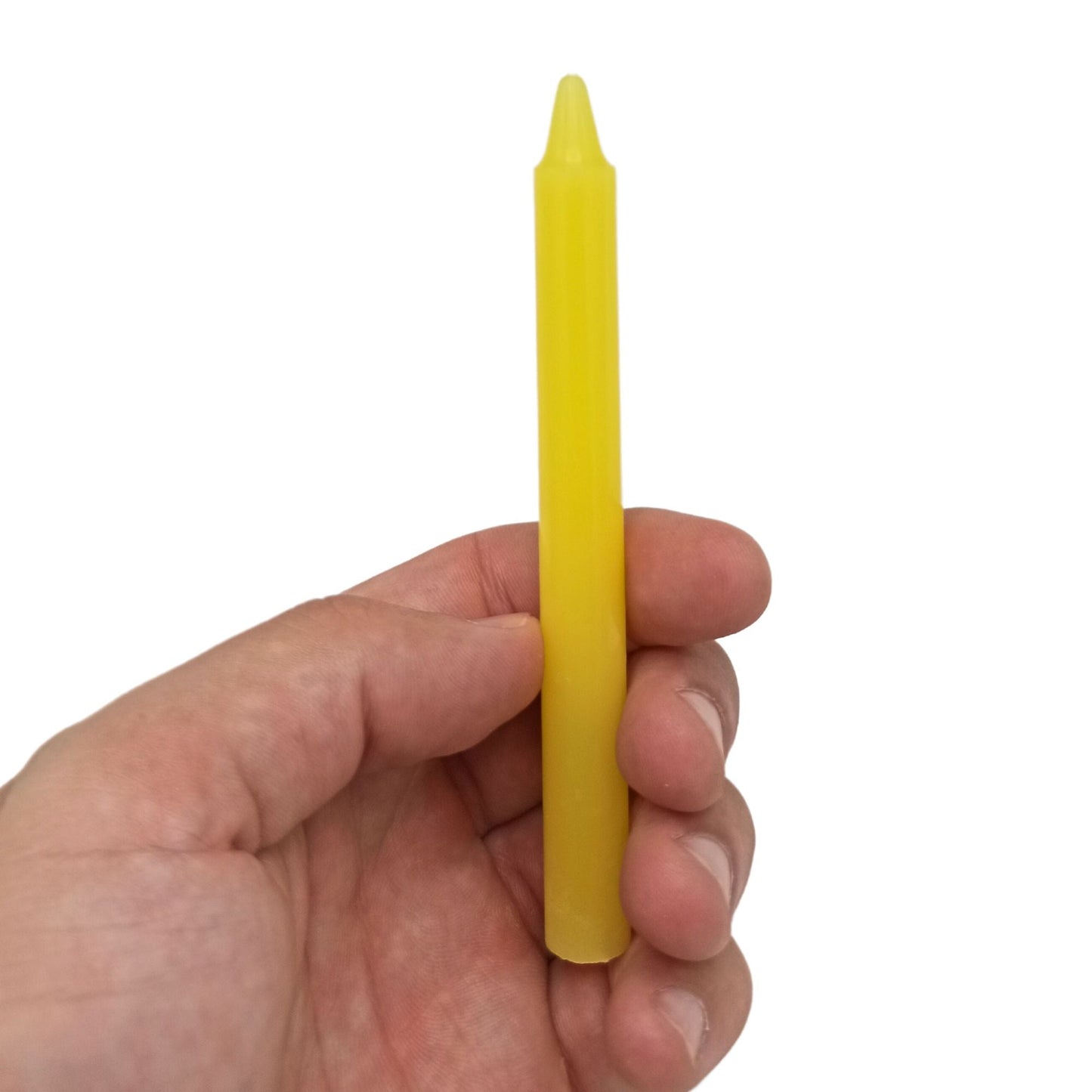 Magic Candles - Manifestation - Yellow - Solar Plexus Chakra - Pack of 12 - Luna Temple