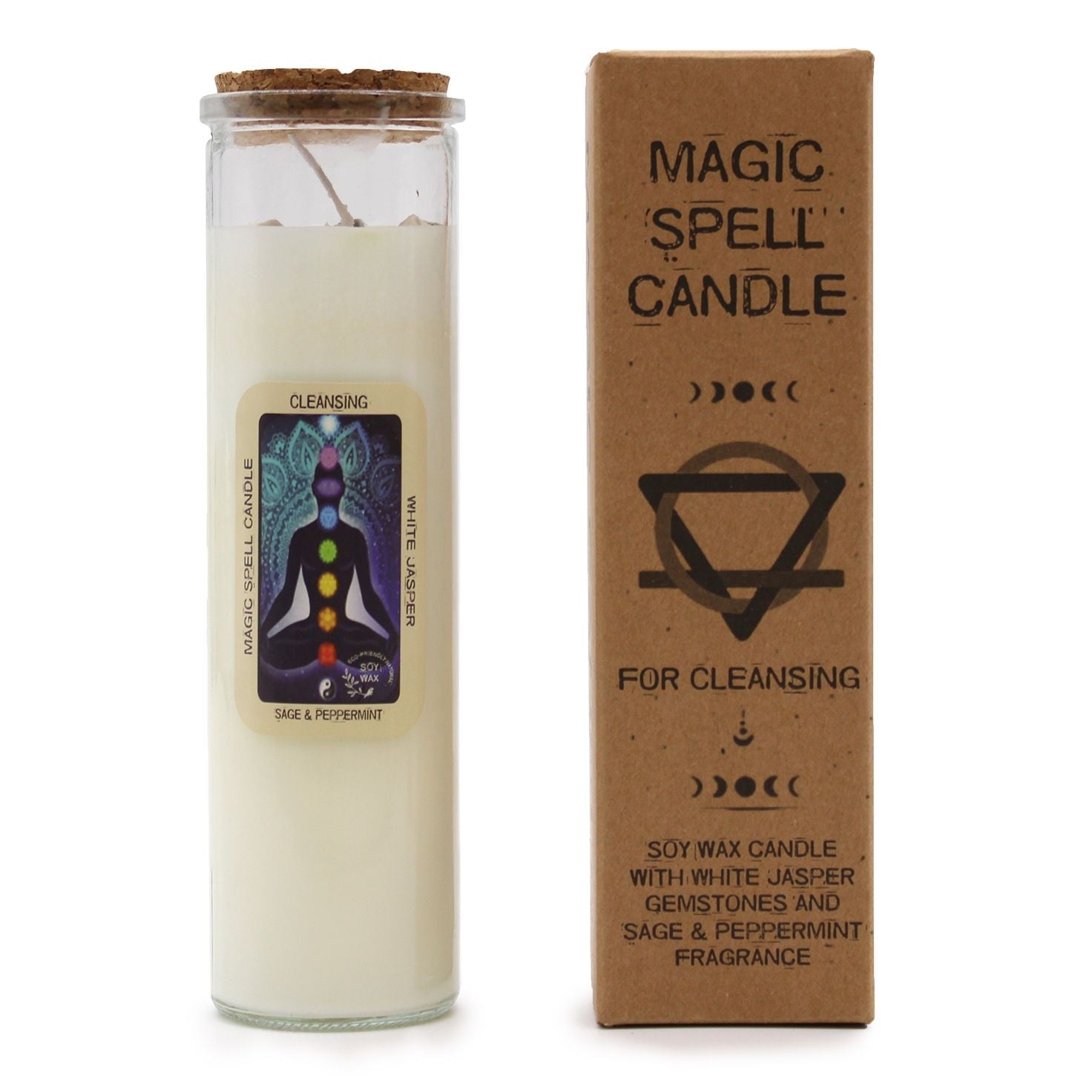Magic Spell Candle – Cleansing - Luna Temple