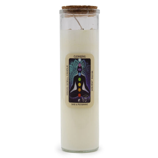 Magic Spell Candle – Cleansing - Luna Temple