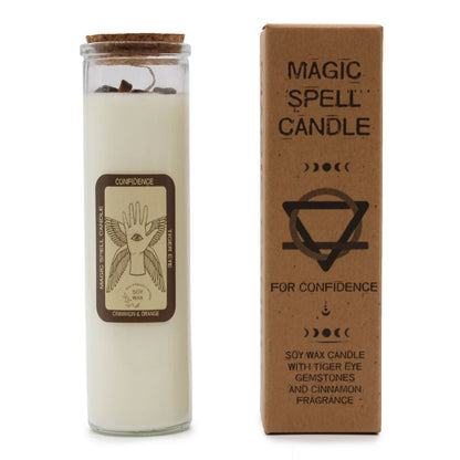 Magic Spell Candle – Confidence - Luna Temple
