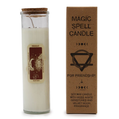 Magic Spell Candle – Friendship - Luna Temple