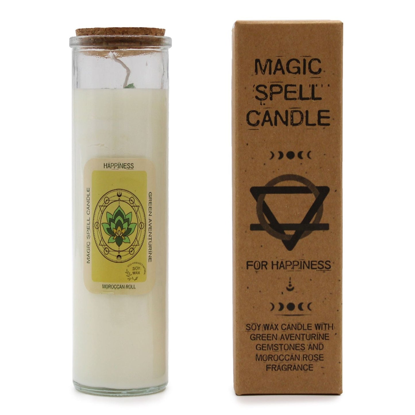 Magic Spell Candle – Happiness - Luna Temple