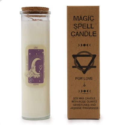 Magic Spell Candle – Love - Luna Temple