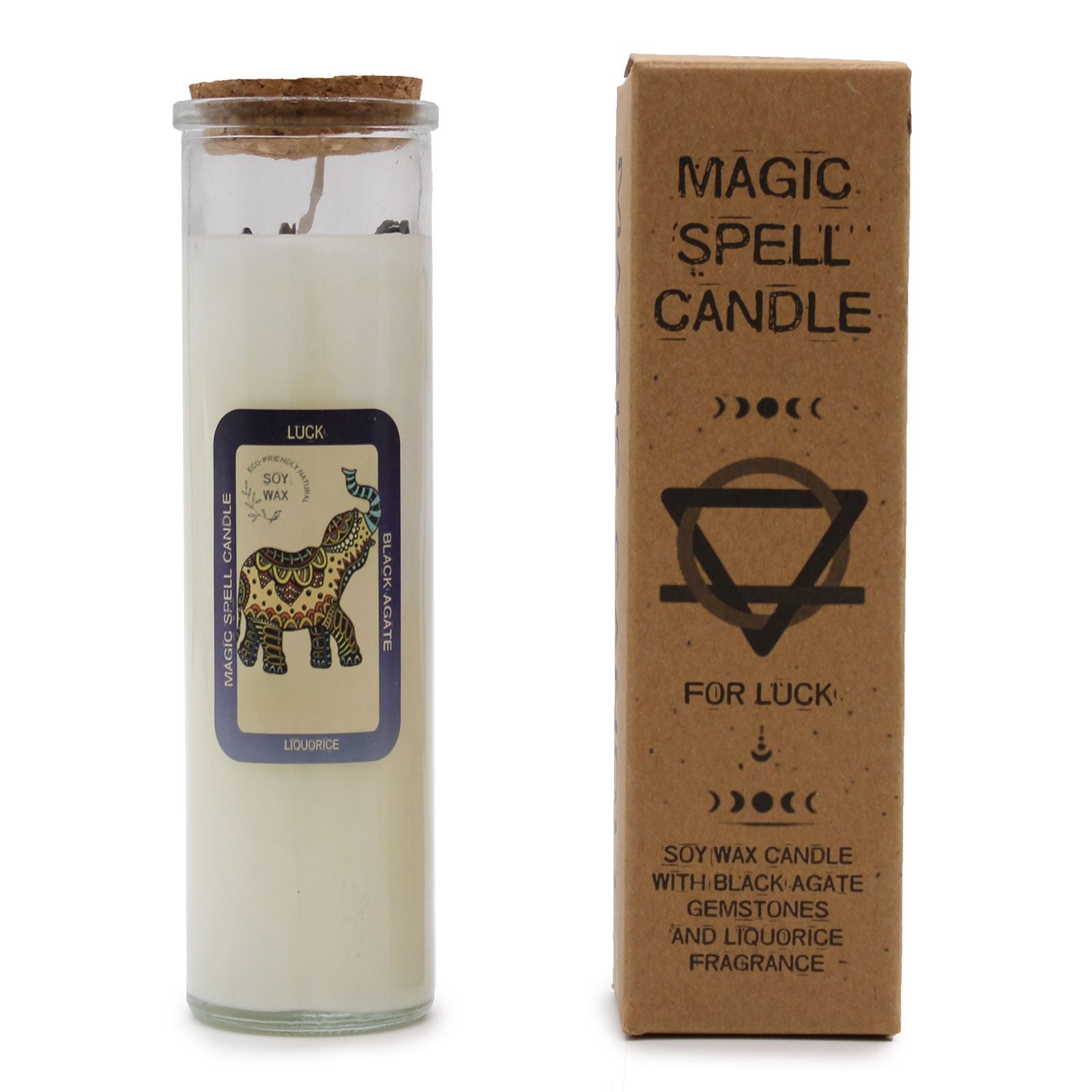 Magic Spell Candle – Luck - Luna Temple