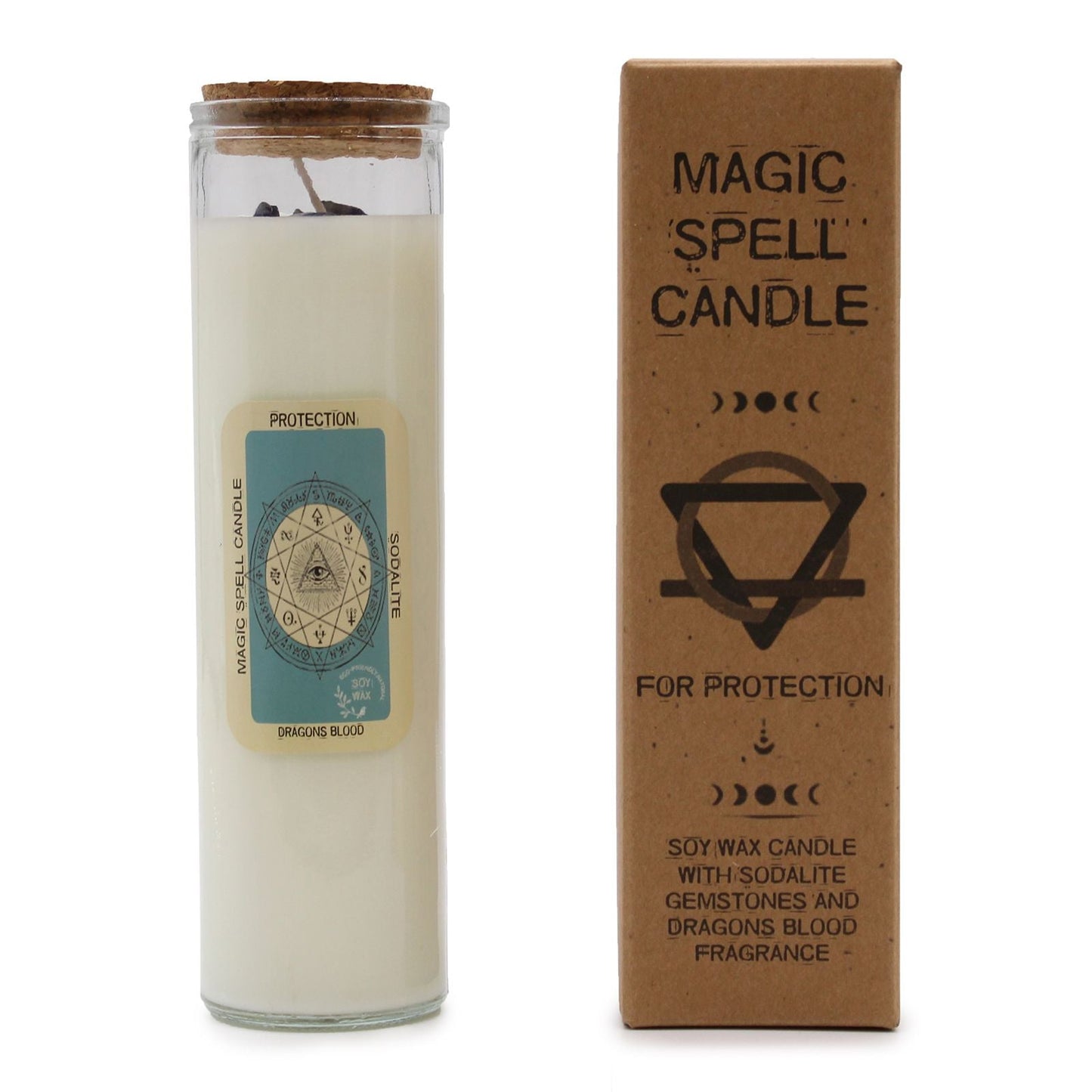 Magic Spell Candle – Protection - Luna Temple