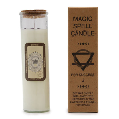 Magic Spell Candle – Success - Luna Temple