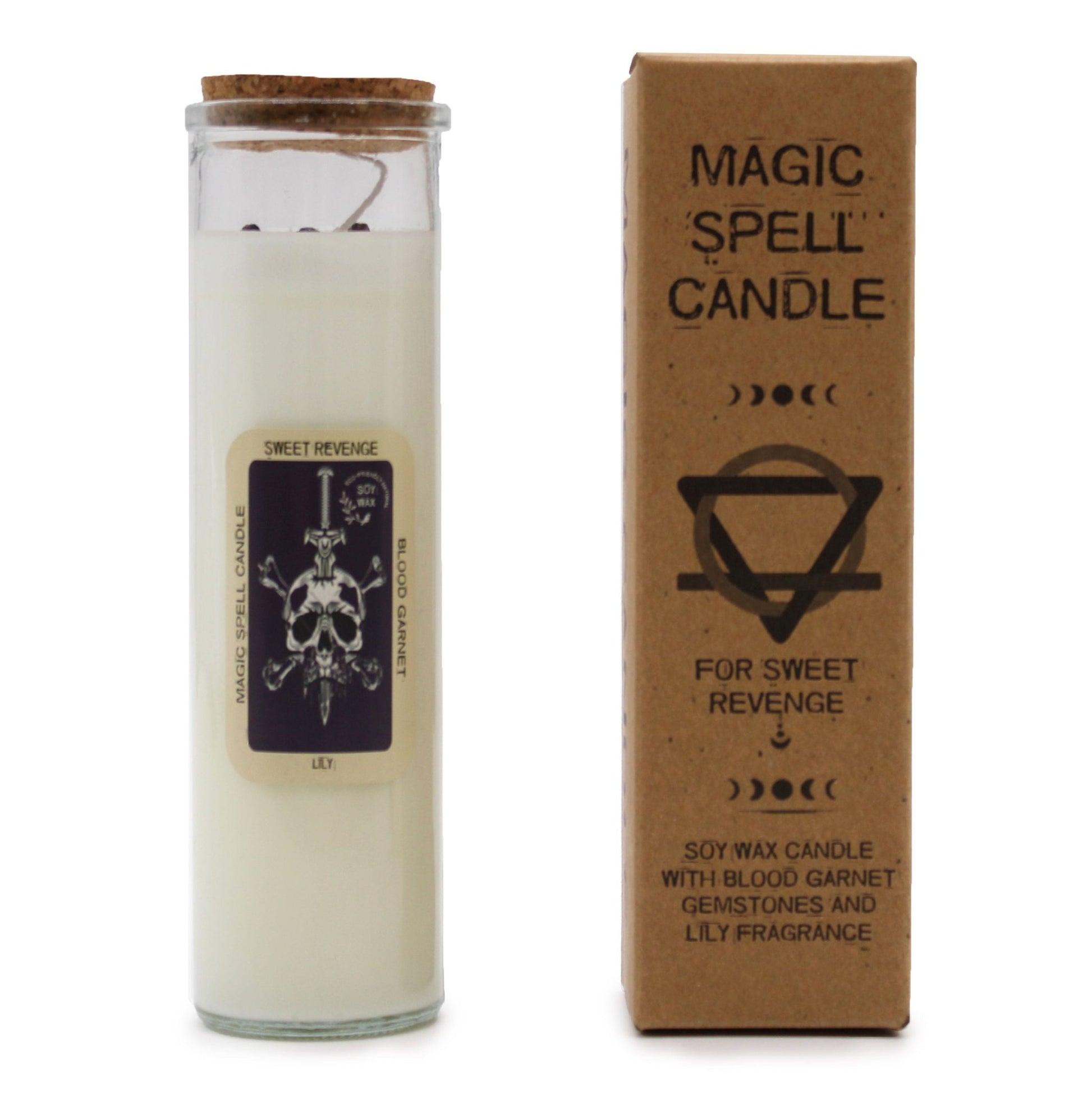 Magic Spell Candle – Sweet Revenge - Luna Temple