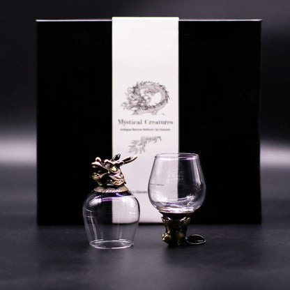 mystical_creatures_100ml_glass_set_antique_bronze