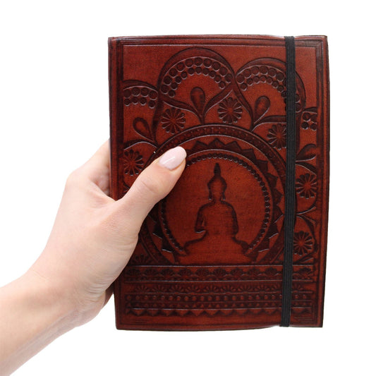 Notebook with Strap – Cosmic Goddess - Luna Temple