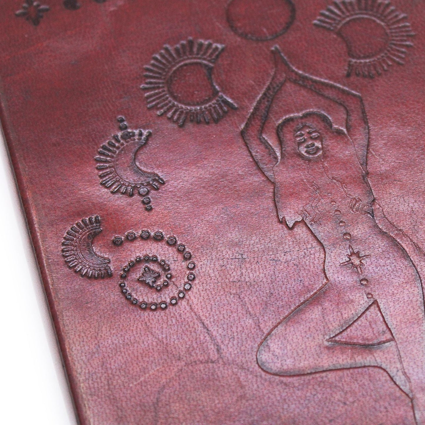 Notebook with Strap – Cosmic Goddess - Luna Temple