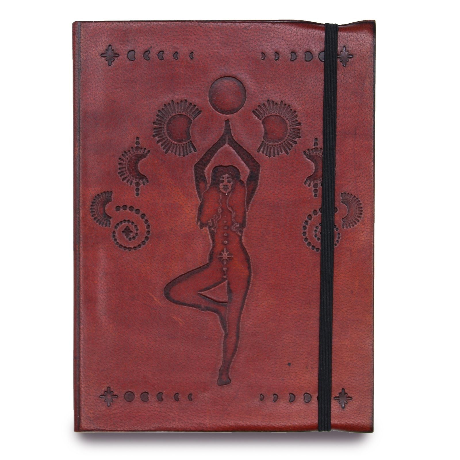 Notebook with Strap – Cosmic Goddess - Luna Temple