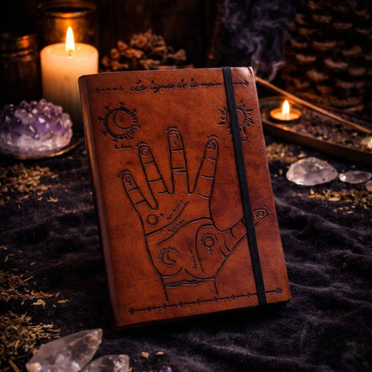 Notebook with Strap – Palmistry - Luna Temple