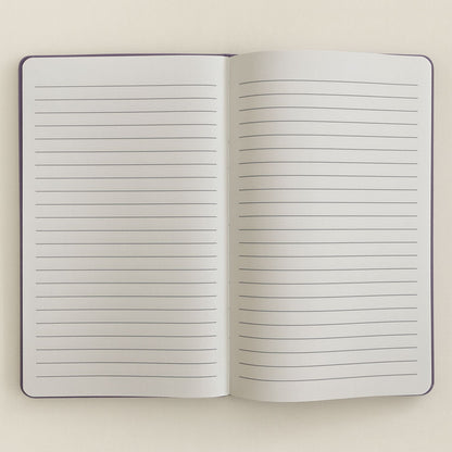 Purple Velvet Notebook - 80 pages - Create Magic - Luna Temple