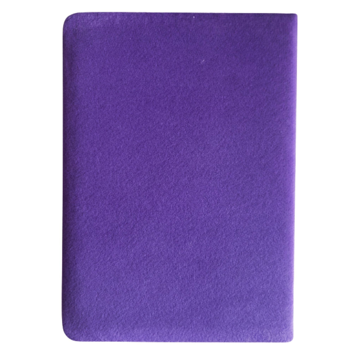 Purple Velvet Notebook - 80 pages - Create Magic - Luna Temple
