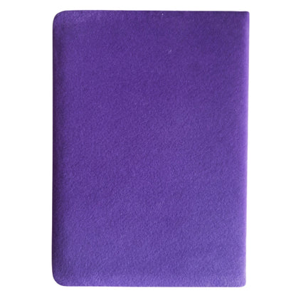 Purple Velvet Notebook - 80 pages - Create Magic - Luna Temple