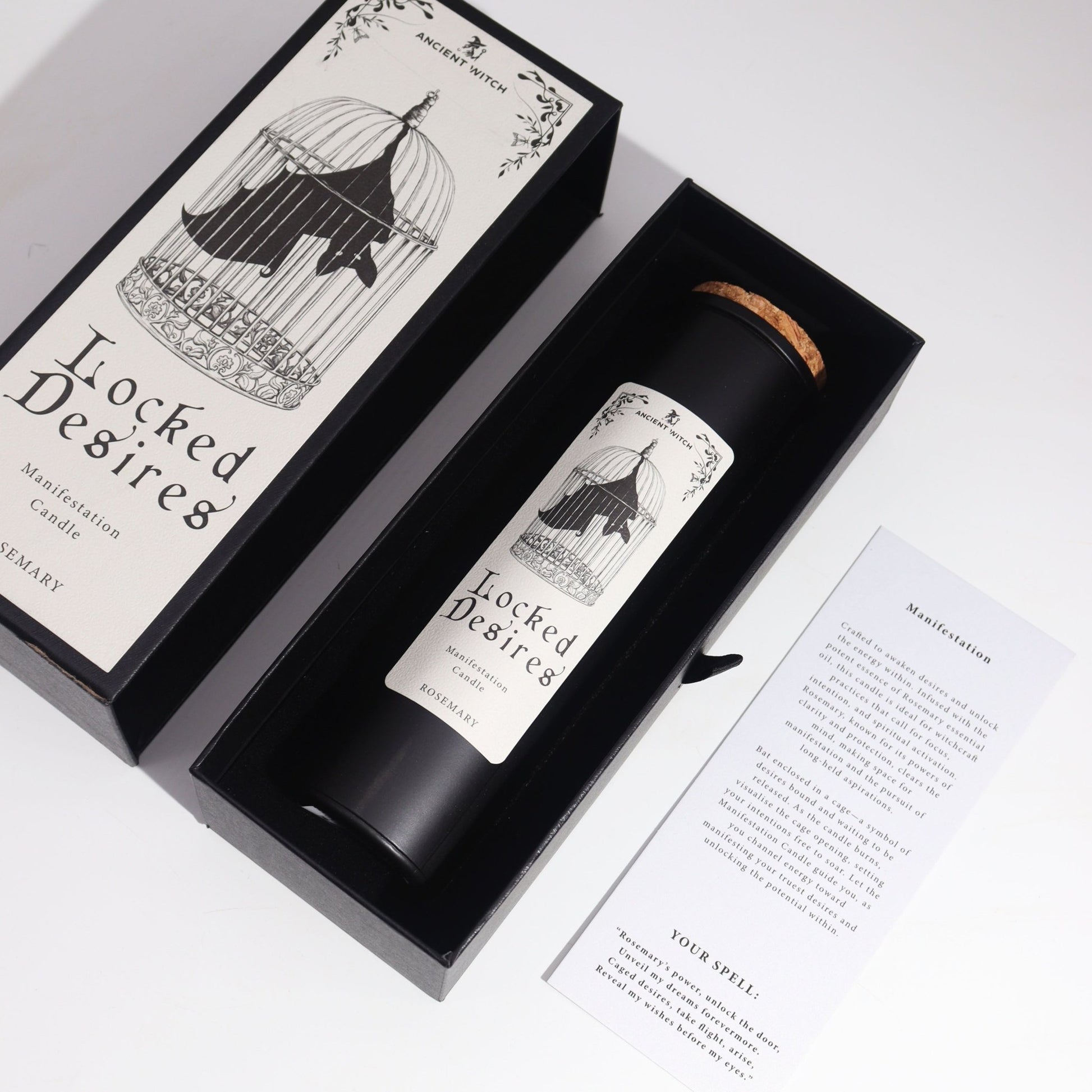 Ritual Candle – Locked Desires - Luna Temple