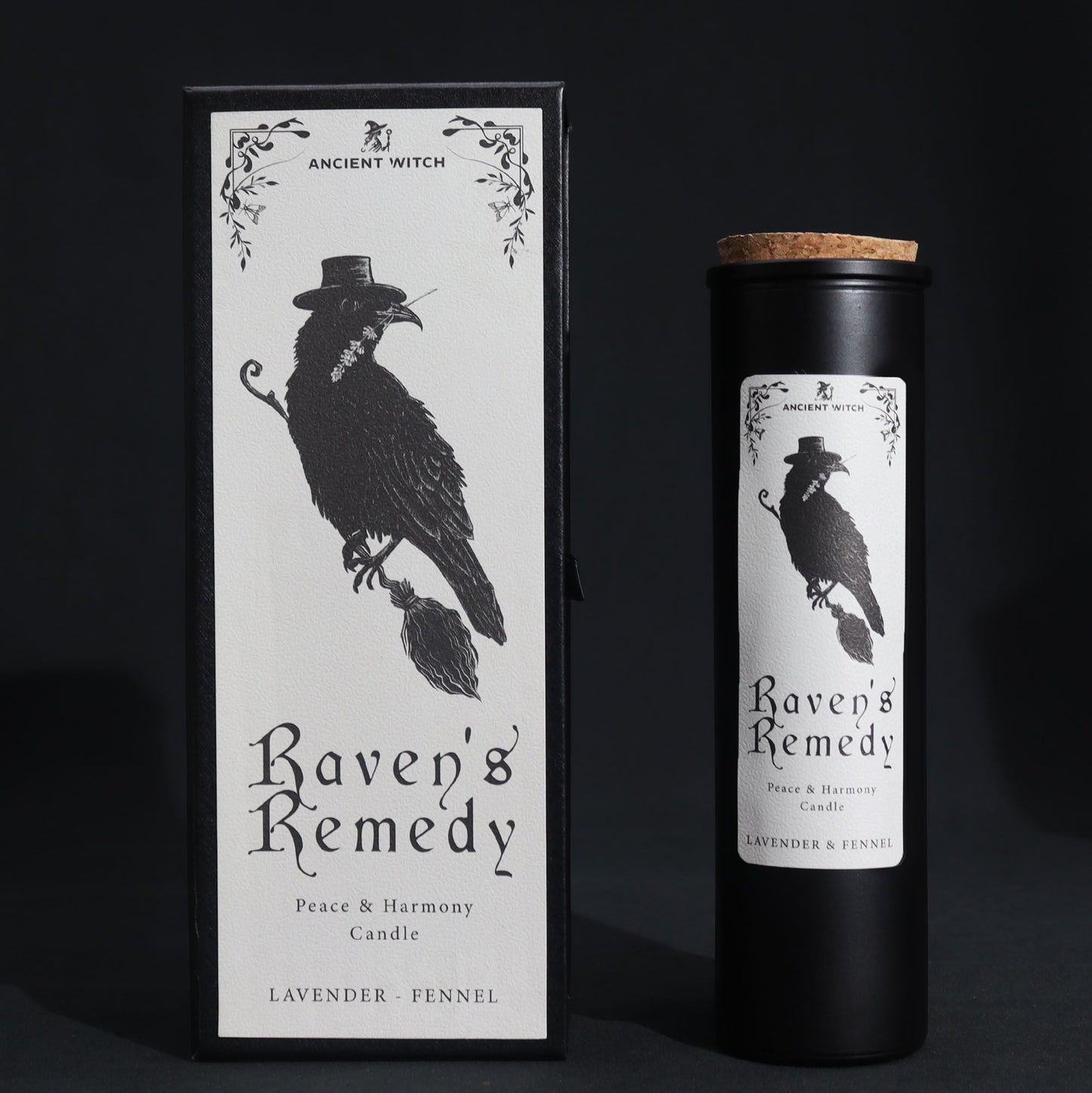 Ritual Candle – Ravens’ Remedy - Luna Temple