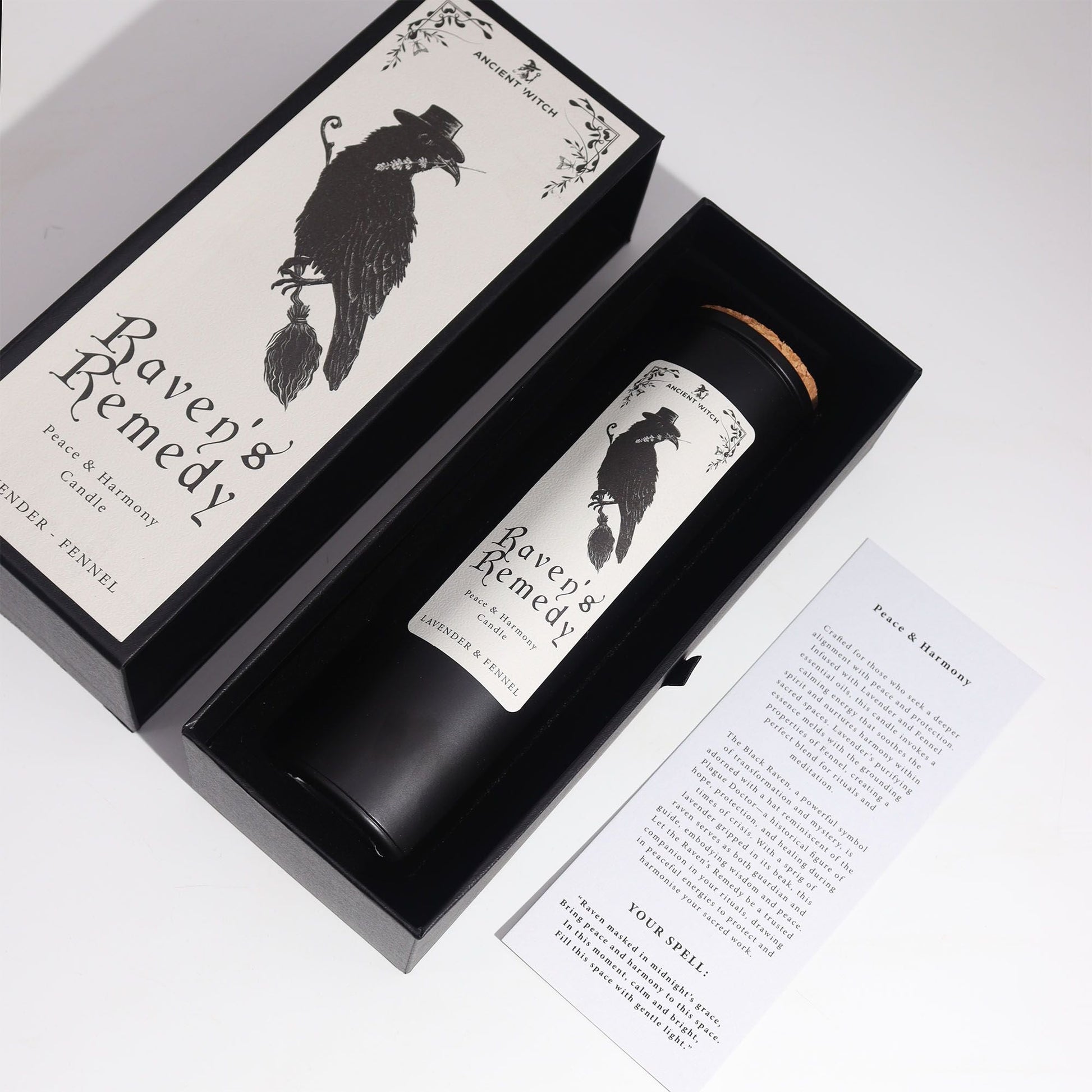 Ritual Candle – Ravens’ Remedy - Luna Temple
