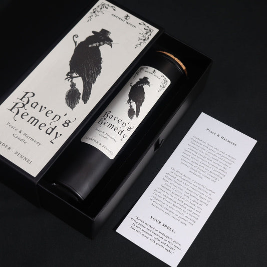 Ritual Candle – Ravens’ Remedy - Luna Temple