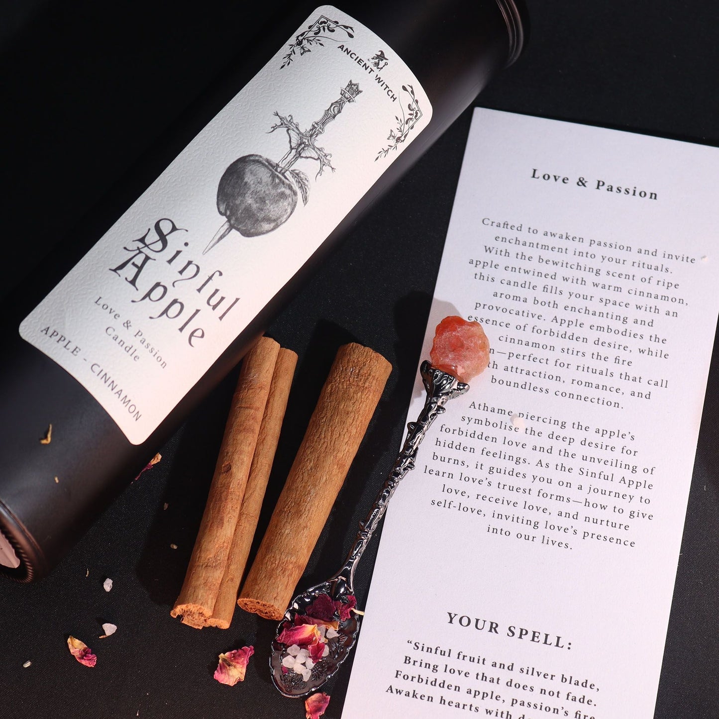 Ritual Candles - Sinful Apple - Luna Temple