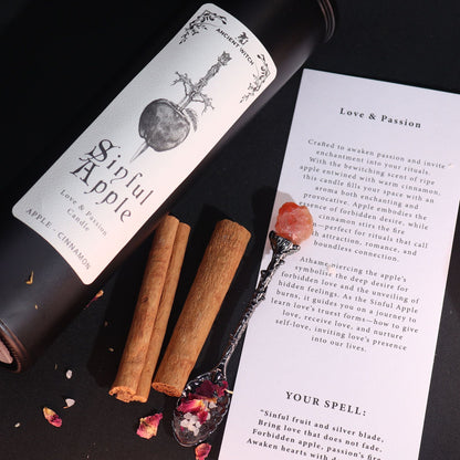 Ritual Candles - Sinful Apple - Luna Temple