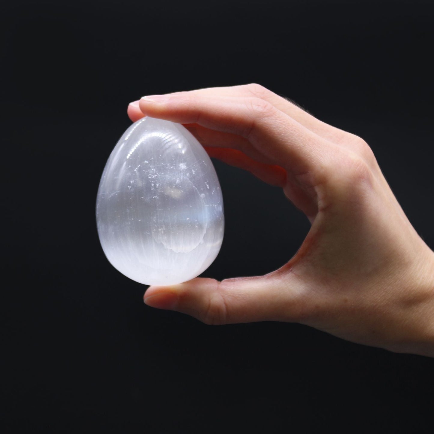 Selenite Egg - Luna Temple