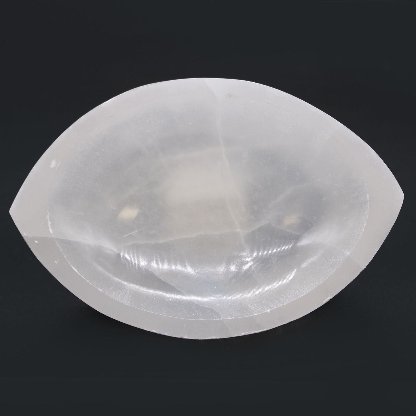 Selenite Eye Bowl - 15cm - Luna Temple