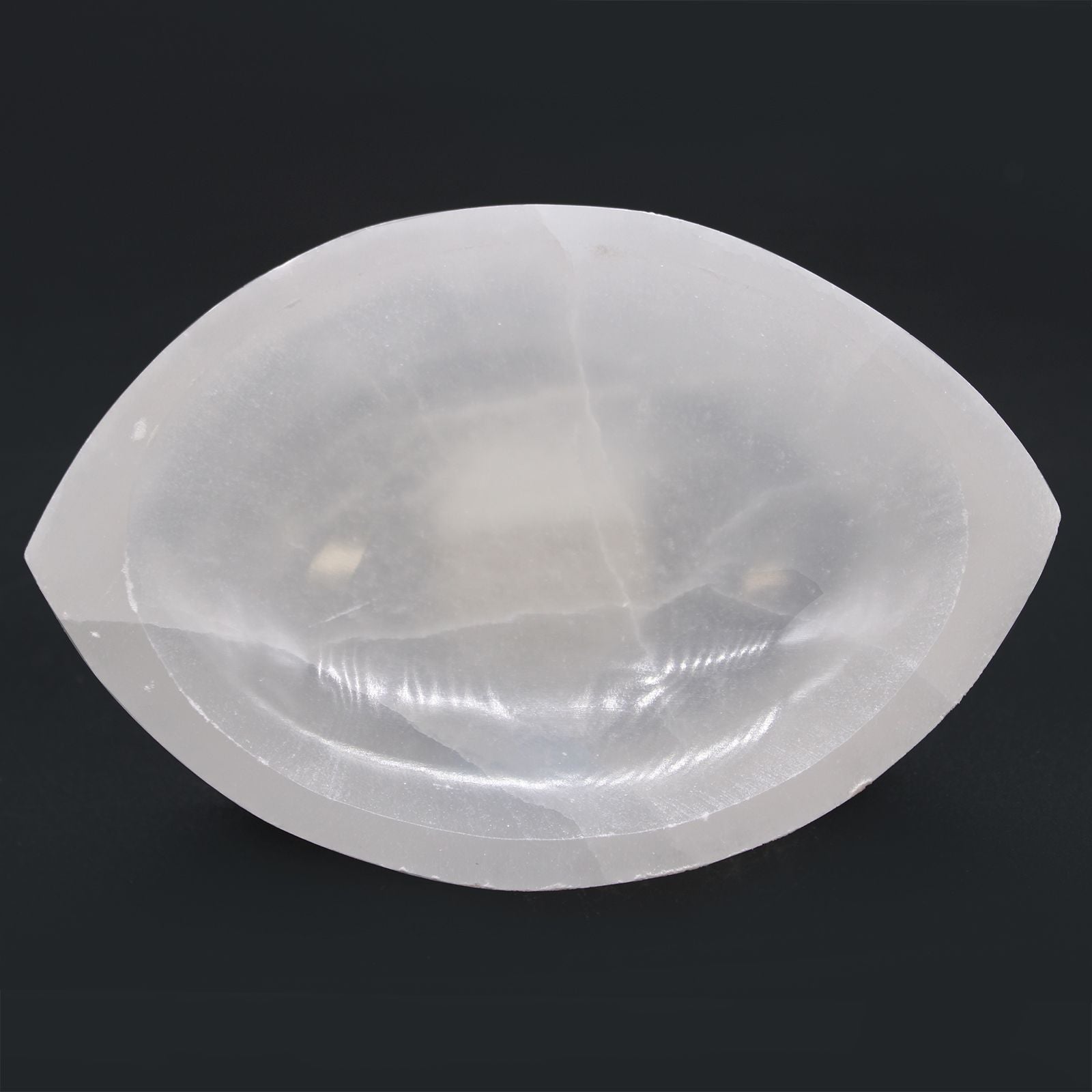 Selenite Eye Bowl - 15cm - Luna Temple