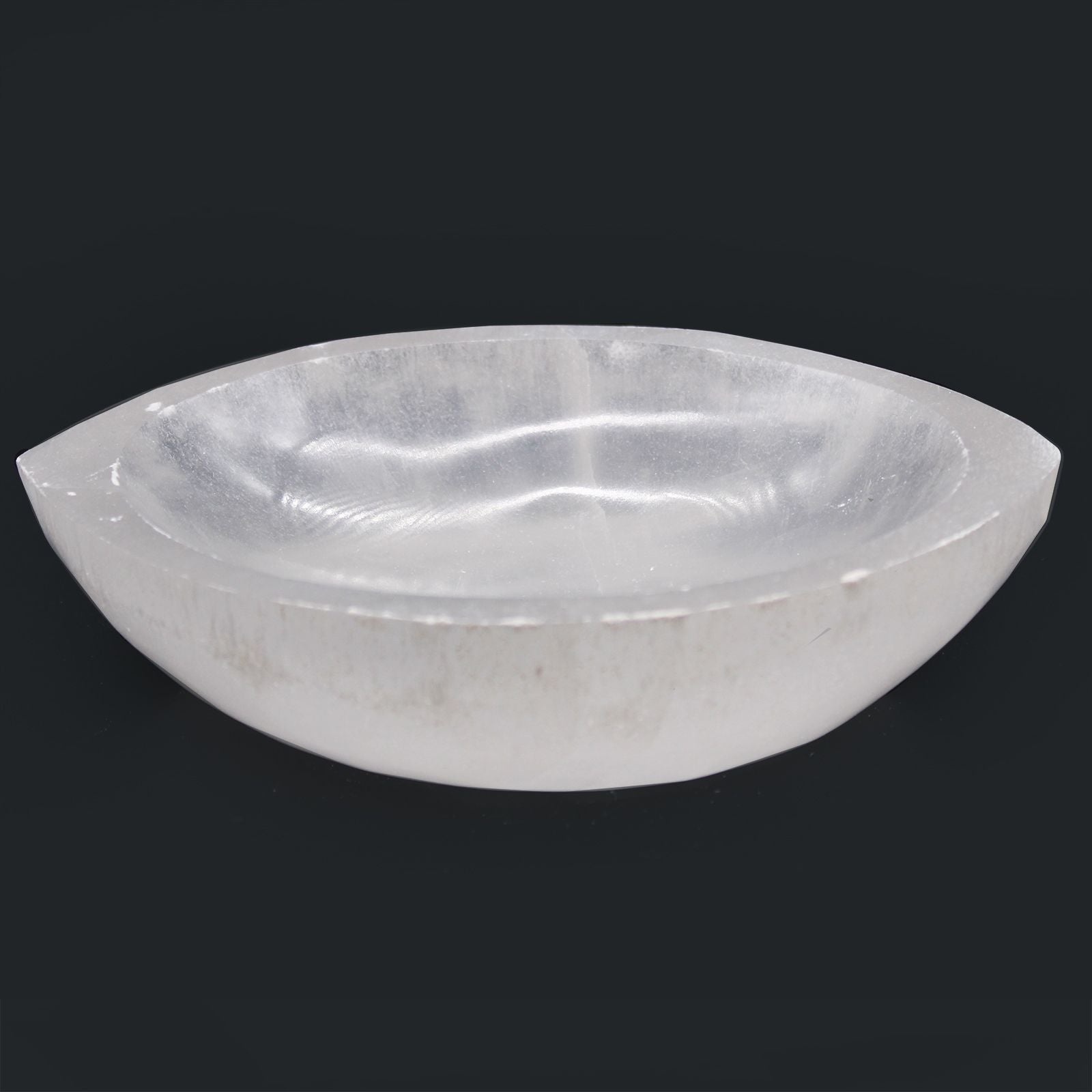 Selenite Eye Bowl - 15cm - Luna Temple