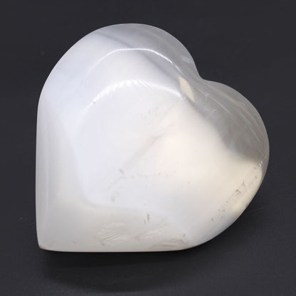 Selenite Heart - Luna Temple