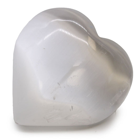 Selenite Heart - Luna Temple