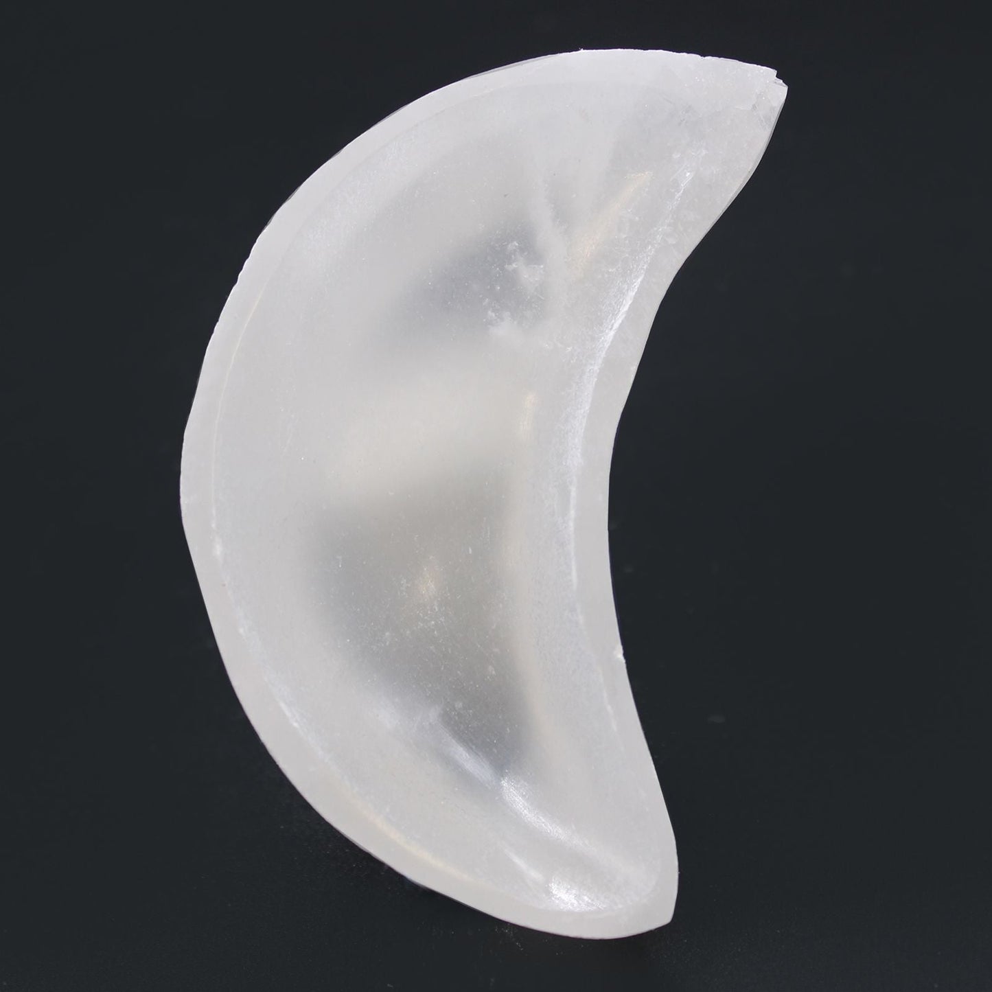 Selenite Moon Bowl - 10cm - Luna Temple