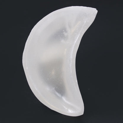 Selenite Moon Bowl - 10cm - Luna Temple