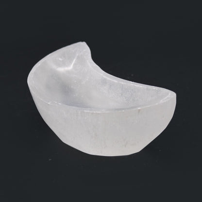 Selenite Moon Bowl - 10cm - Luna Temple