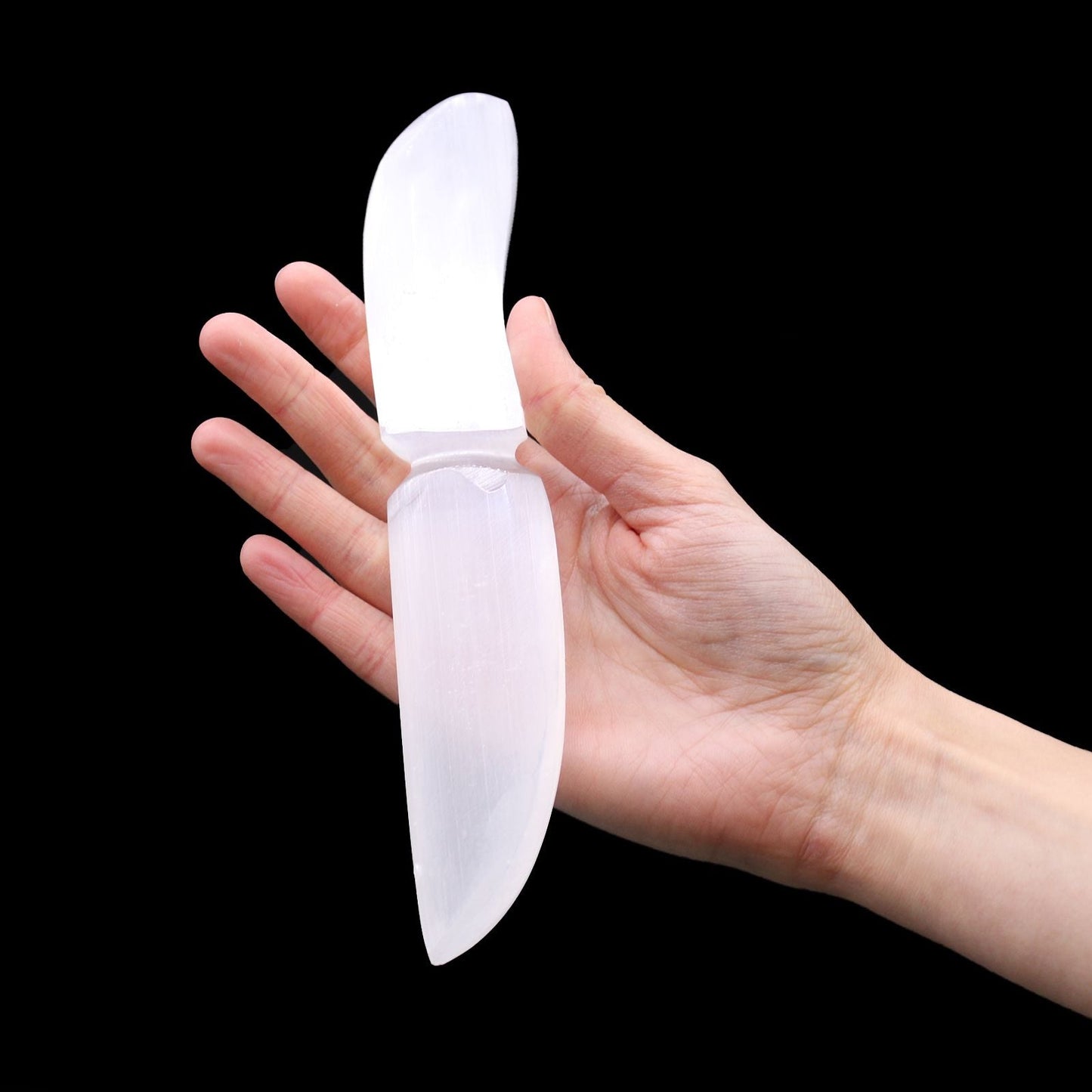 Selenite Ritual Knife - Classic - Luna Temple