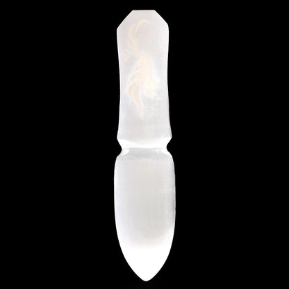 Selenite Ritual Knife - Letting go of the past - Luna Temple