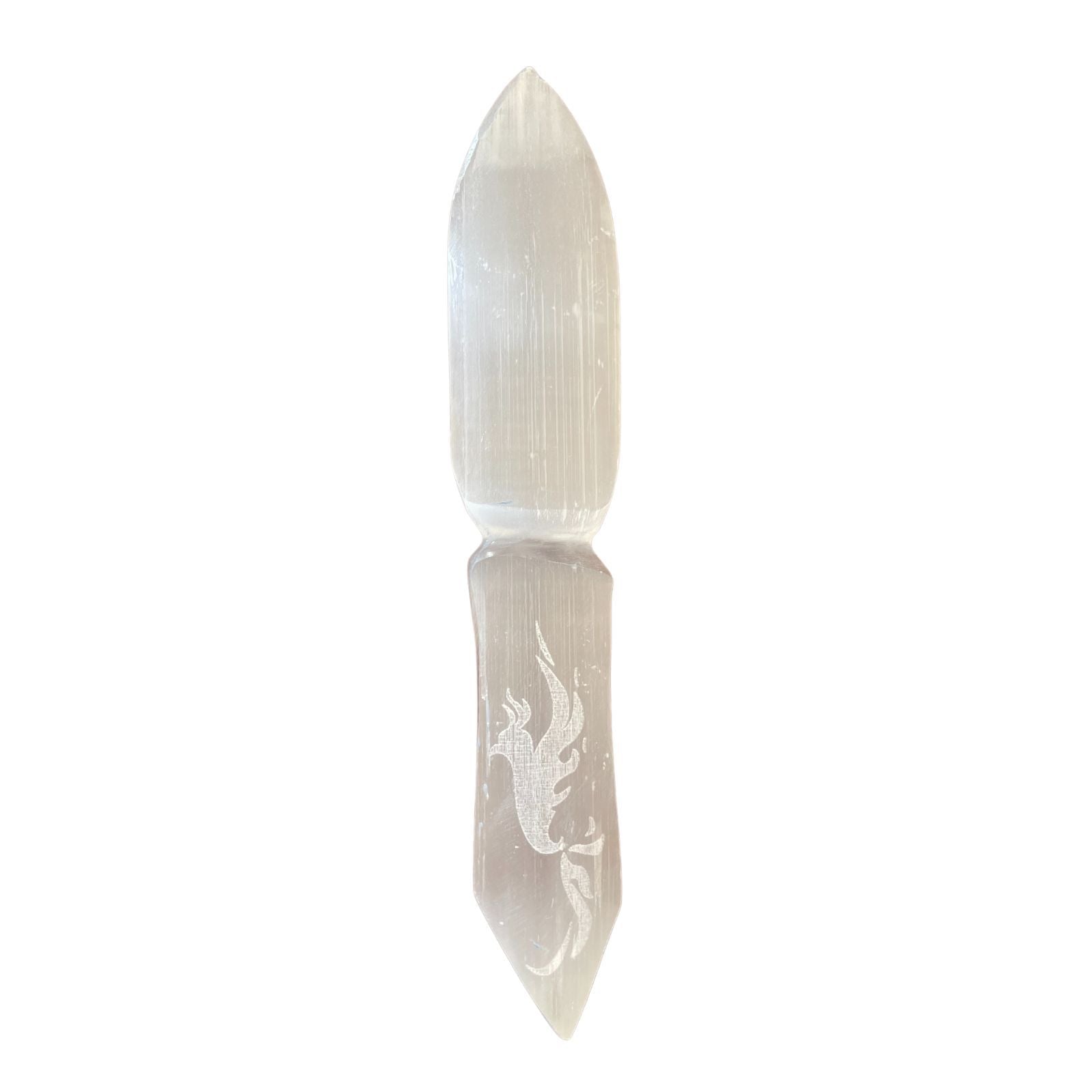 Selenite Ritual Knife - Letting go of the past - Luna Temple