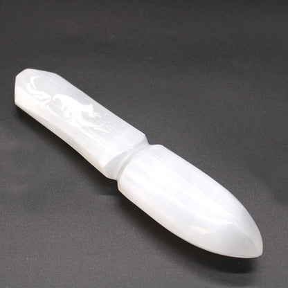 Selenite Ritual Knife - Letting go of the past - Luna Temple