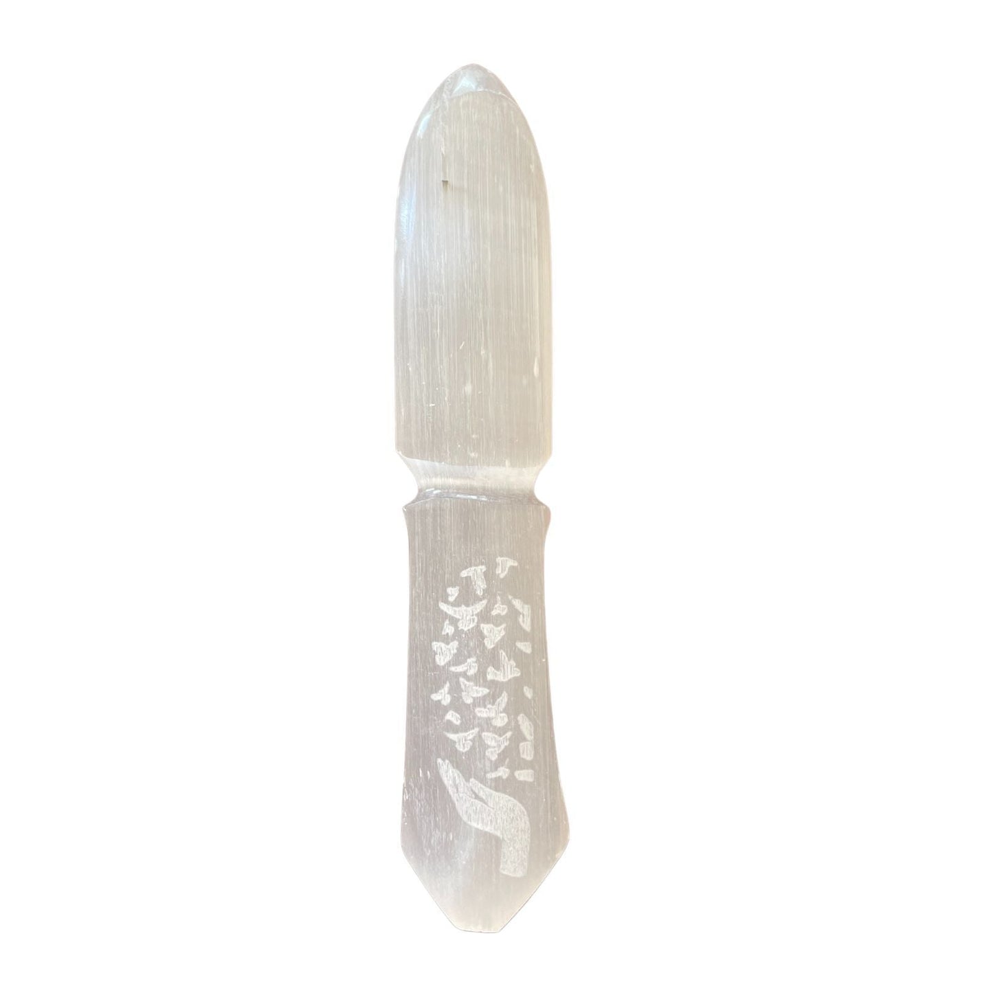 Selenite Ritual Knife - Releasing Bonds - Luna Temple