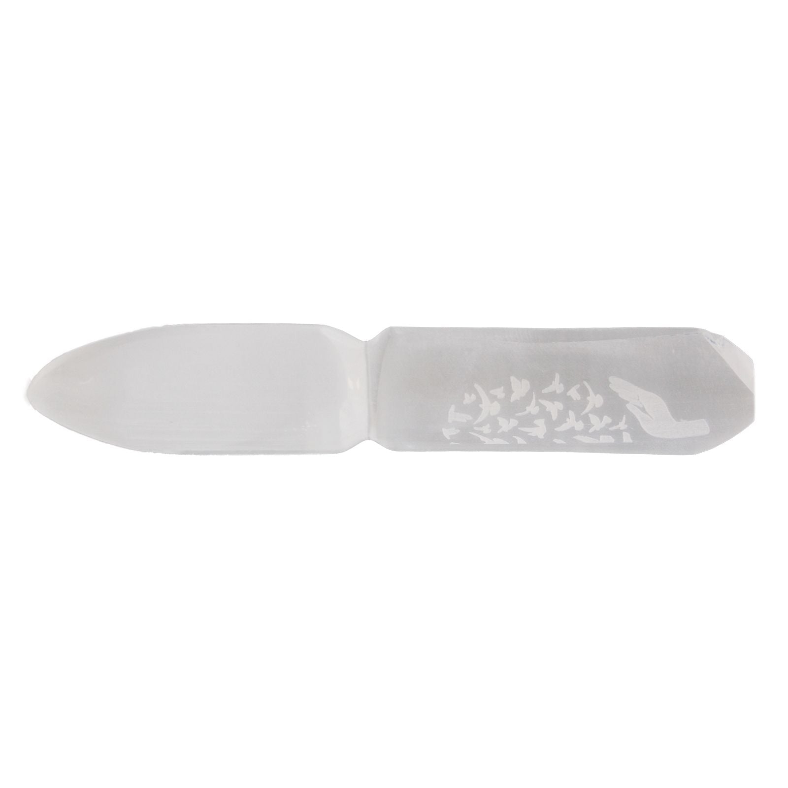 Selenite Ritual Knife - Releasing Bonds - Luna Temple