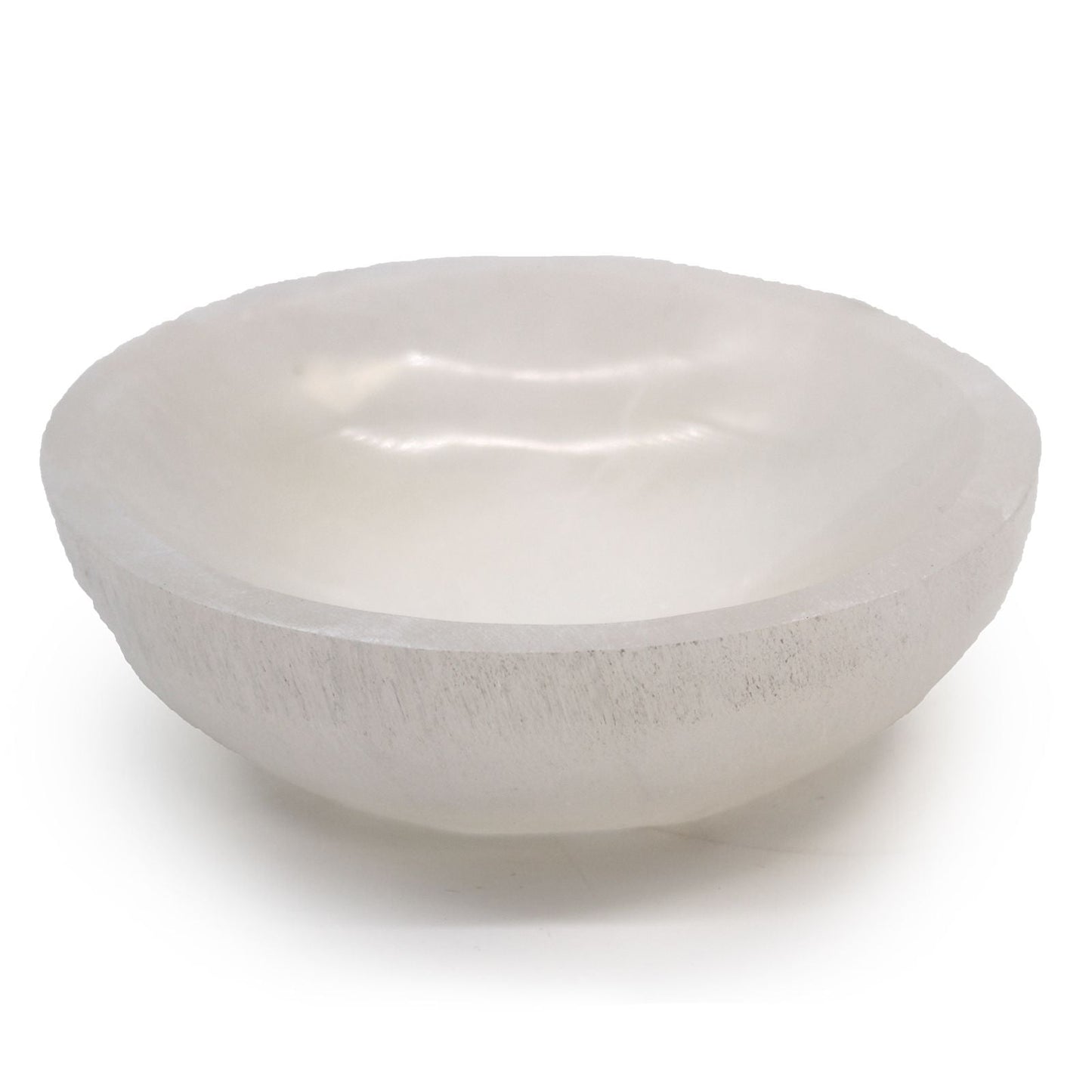 Selenite Round Bowl - 15cm - Luna Temple
