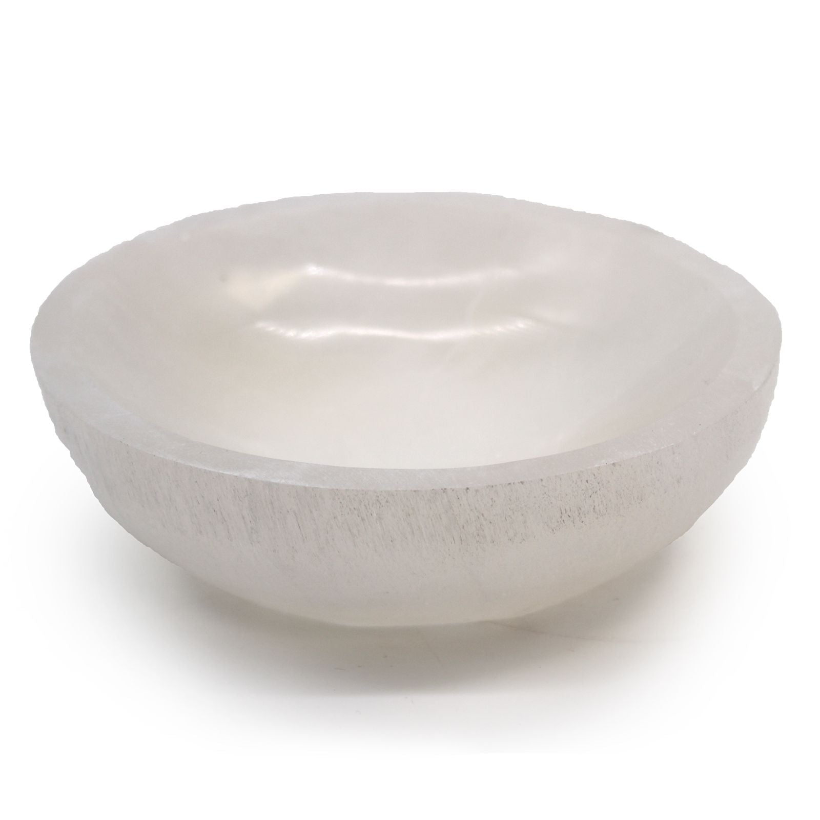 Selenite Round Bowl - 15cm - Luna Temple